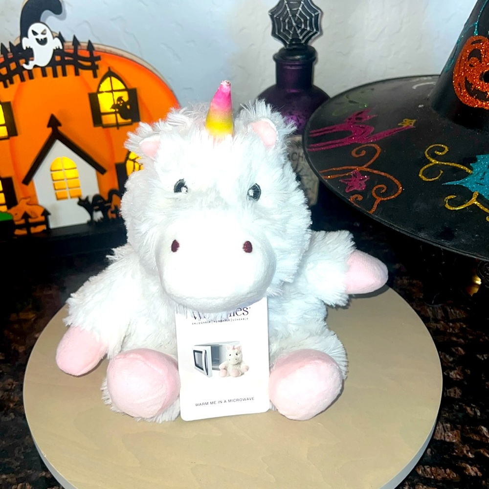 🦄White Unicorn Warmies Junior🦄